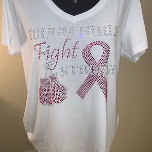 Bling Breast Cancer Shirt